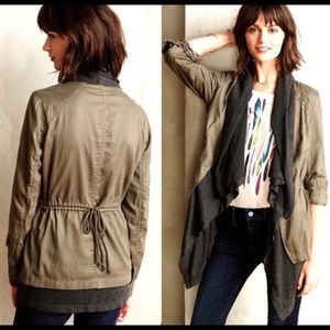 Anthropologie Hei Hei Cascade Anorak Jacket